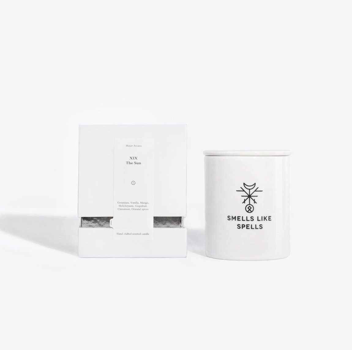 Tarot - The Sun | Scented Soywax Candle in a Porcelain Jar