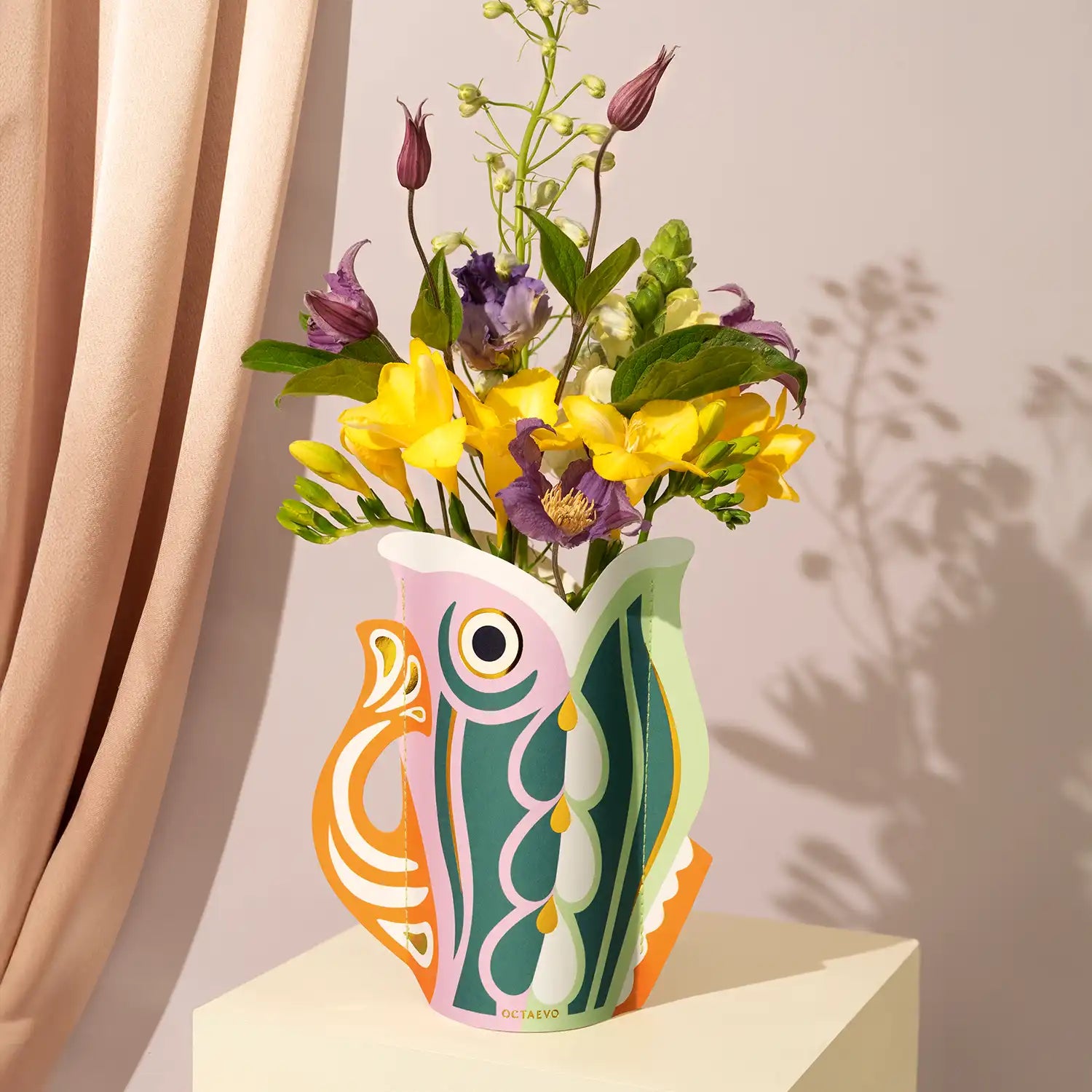 Octaevo Mini Paper Vase Fish