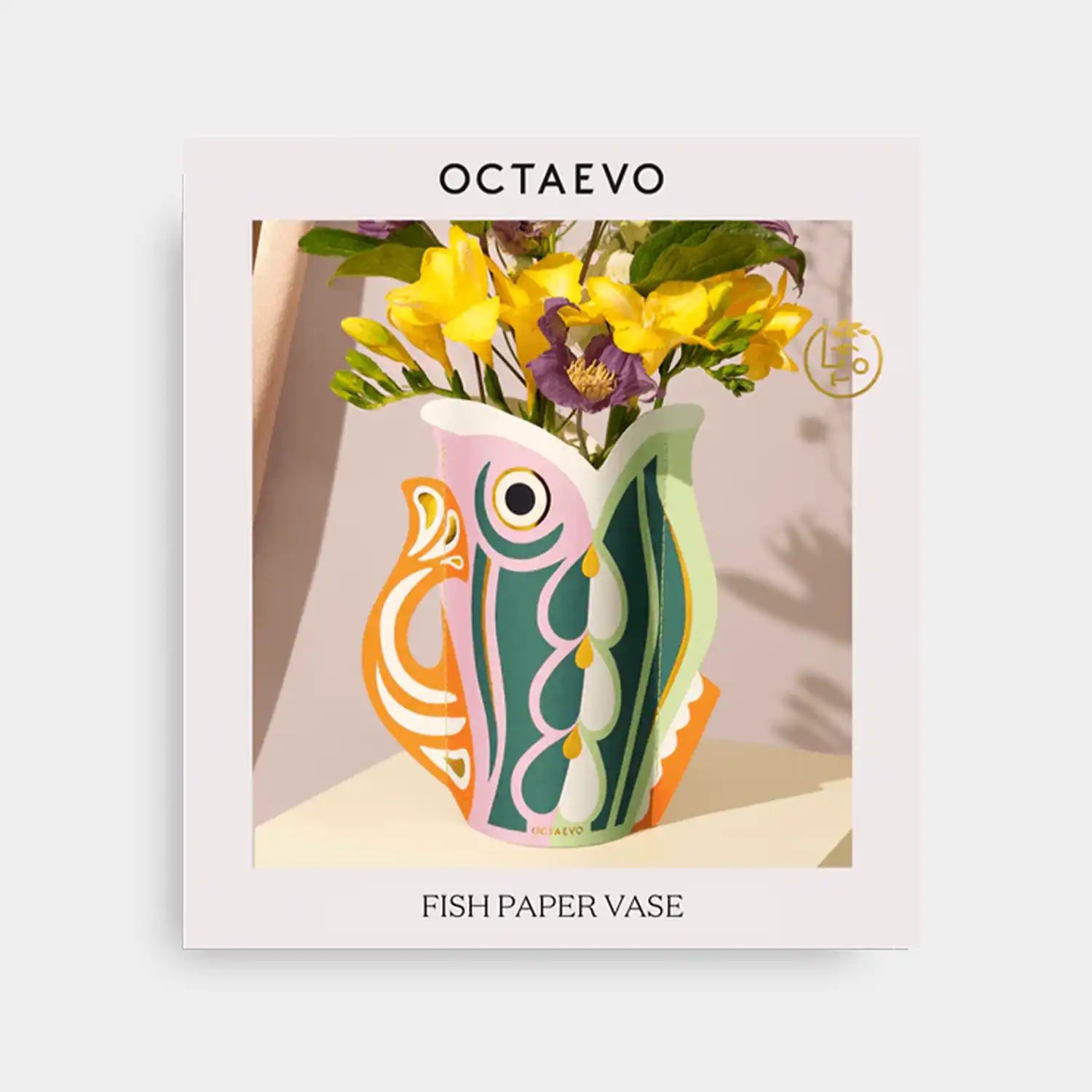Octaevo Mini Paper Vase Fish