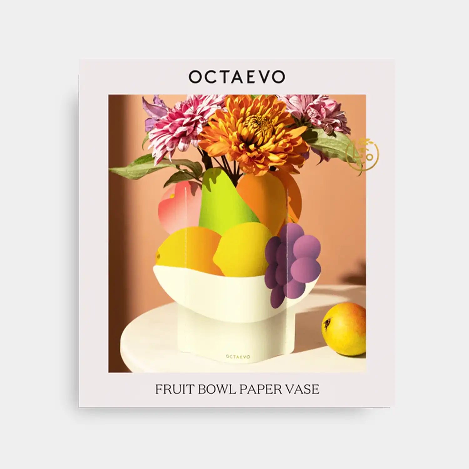 Octaevo Mini Paper Vase Fruit Bowl