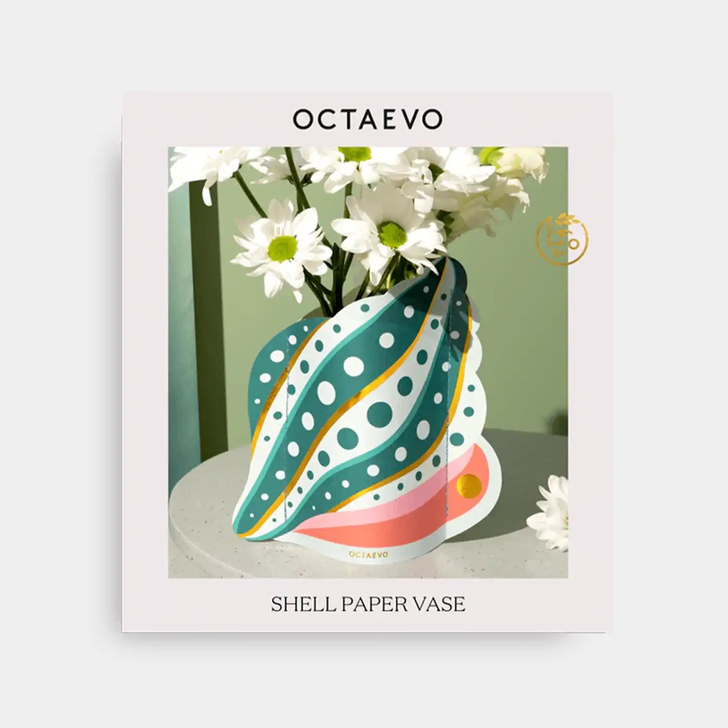 Octaevo Mini Paper Vase Shell