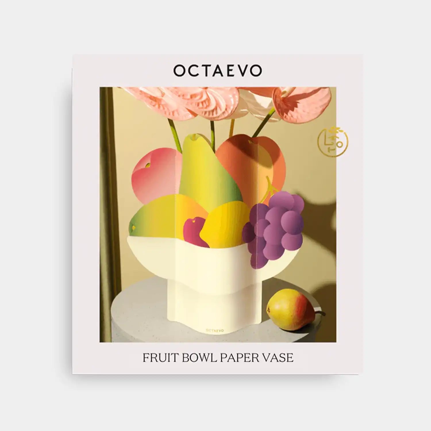 Octaevo Paper Vase Fruit Bowl