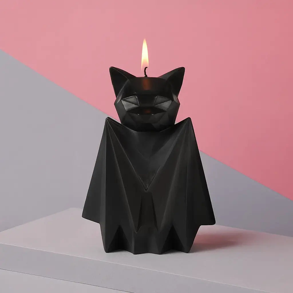 PyroPet Blaka Bat Candle - Black