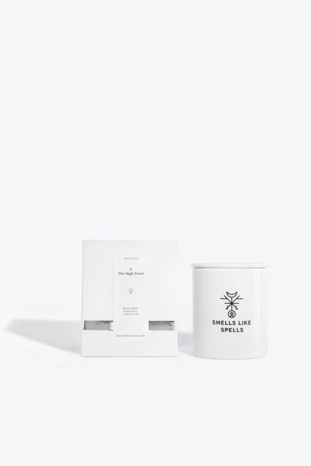 The High Priest Tarot Soy Wax Candle