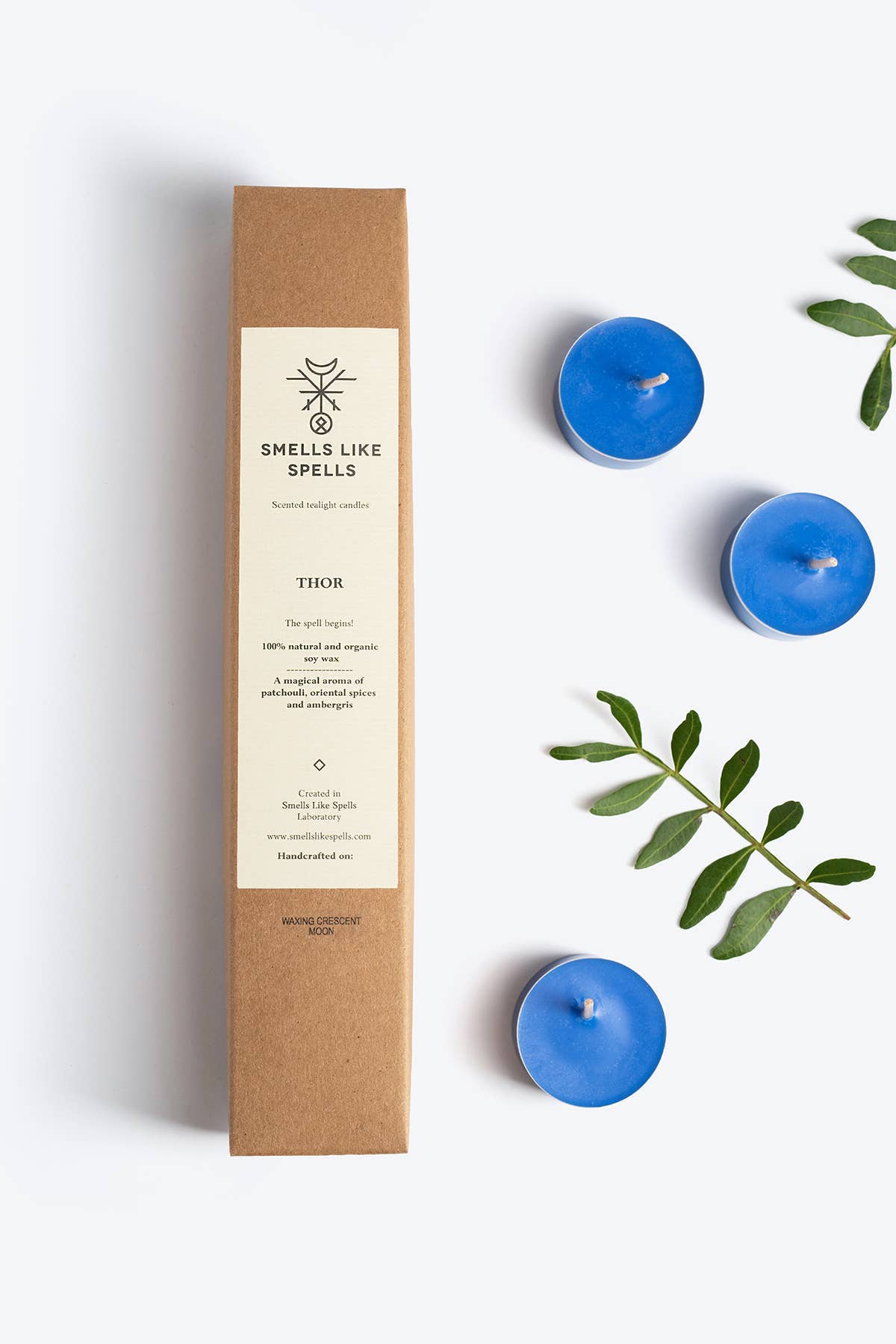 Thor | Scented Tealights based on Norse Magic | Vitality