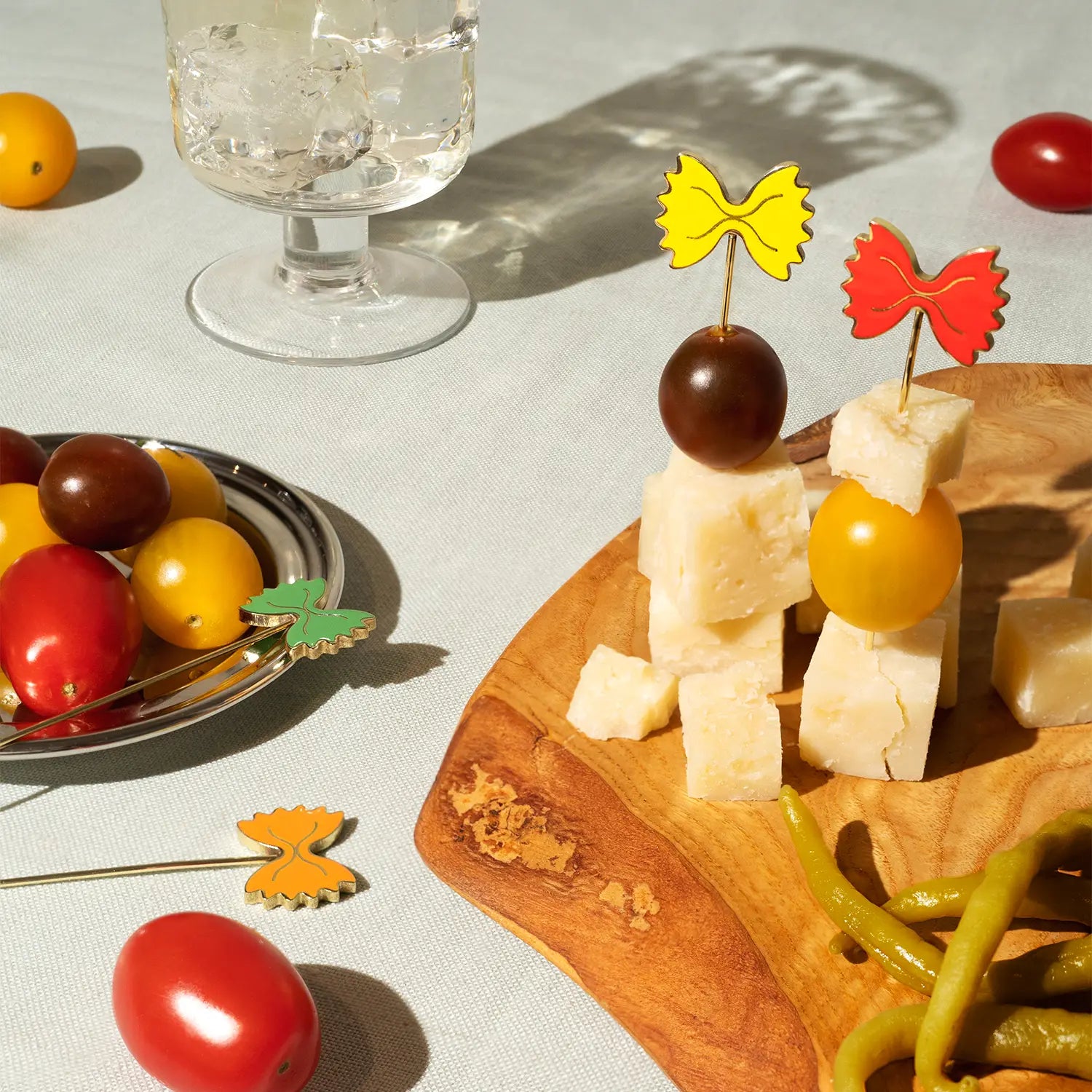 Octaevo Cocktail Picks - Pasta Party (Set of 4)