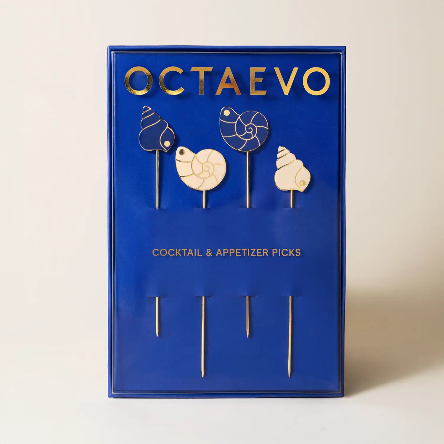 Octaevo Cocktail Picks - Pearl Shell (Set of 4)