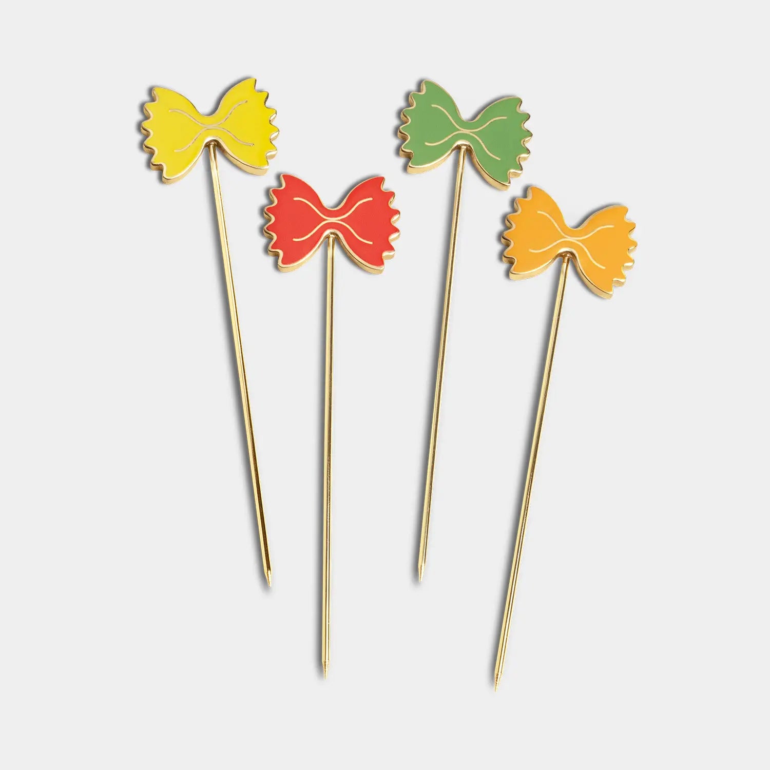 Octaevo Cocktail Picks - Pasta Party (Set of 4)