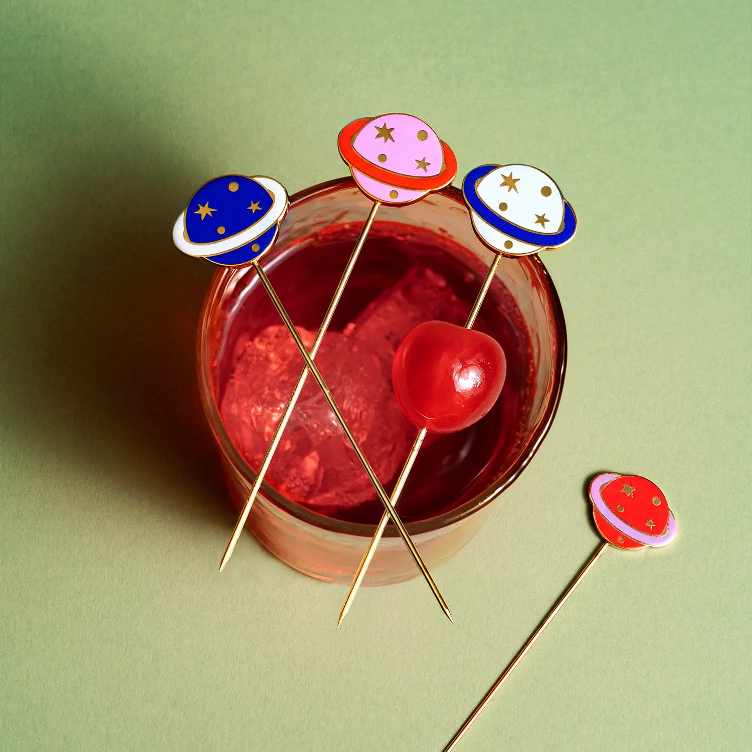 Octaevo Cocktail Picks - Cosmos (Set of 4)