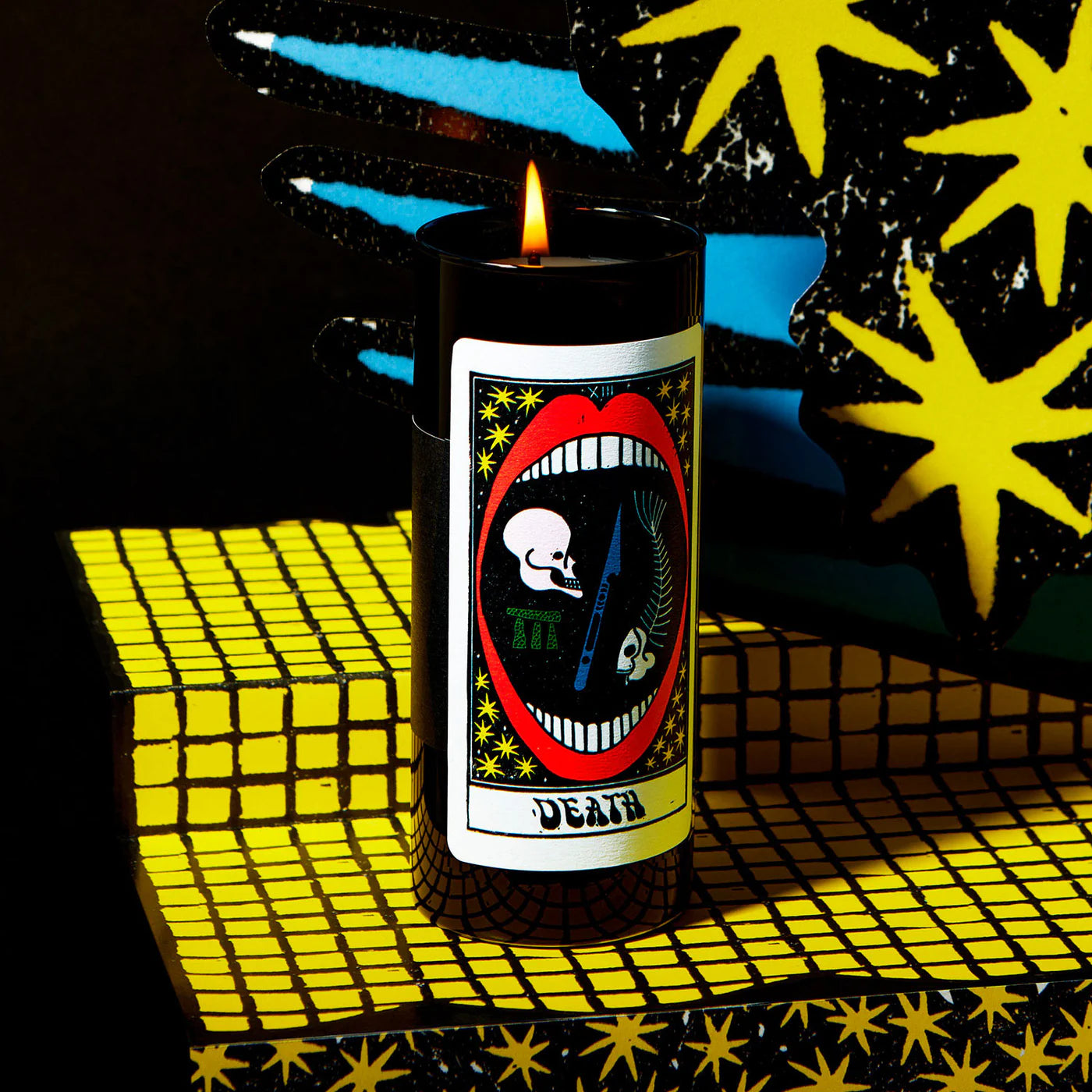 Tarot Candle Duo: The Lovers & Death