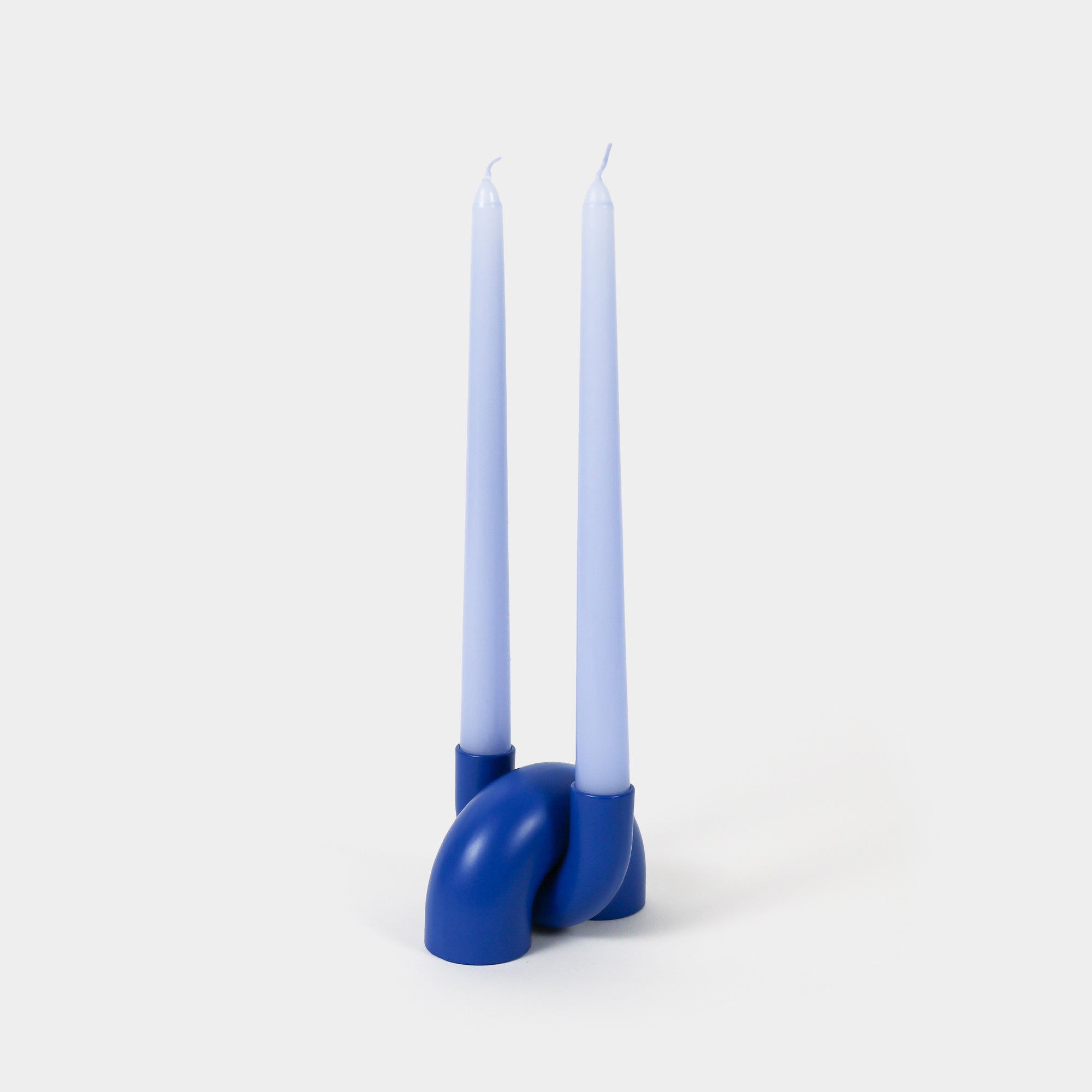 Macaroni 2-in-1 Candleholder - Tapers & Tealights - Royal Blue