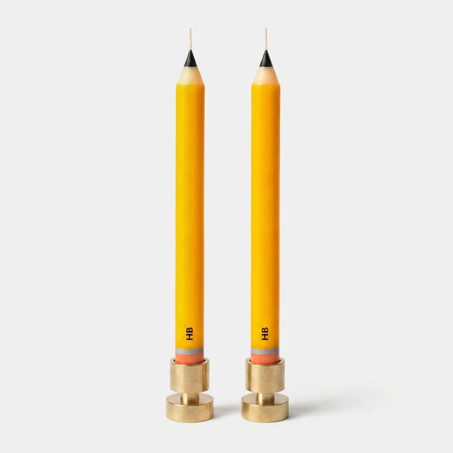 Proper Wax Pencil Candle – HB Yellow (2 pack)