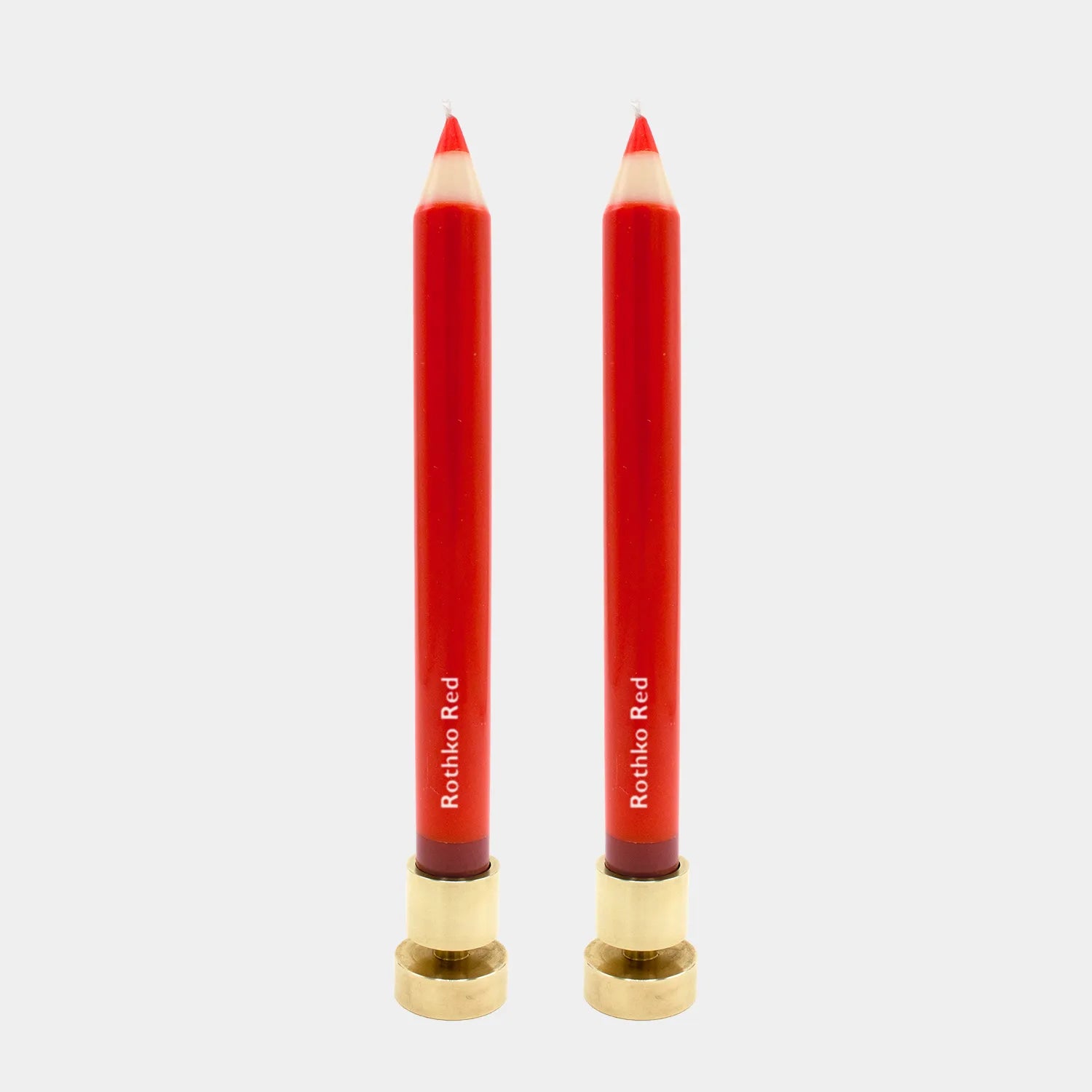 Proper Wax Pencil Candle – Rothko Red (2 pack)