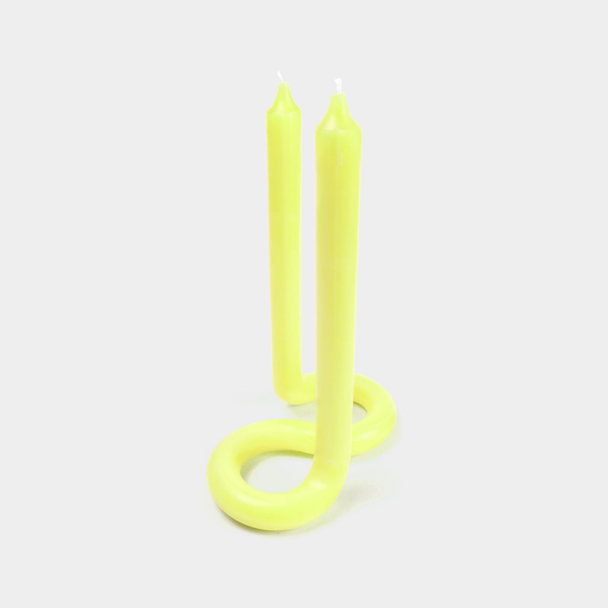Twist Candle - Yellow