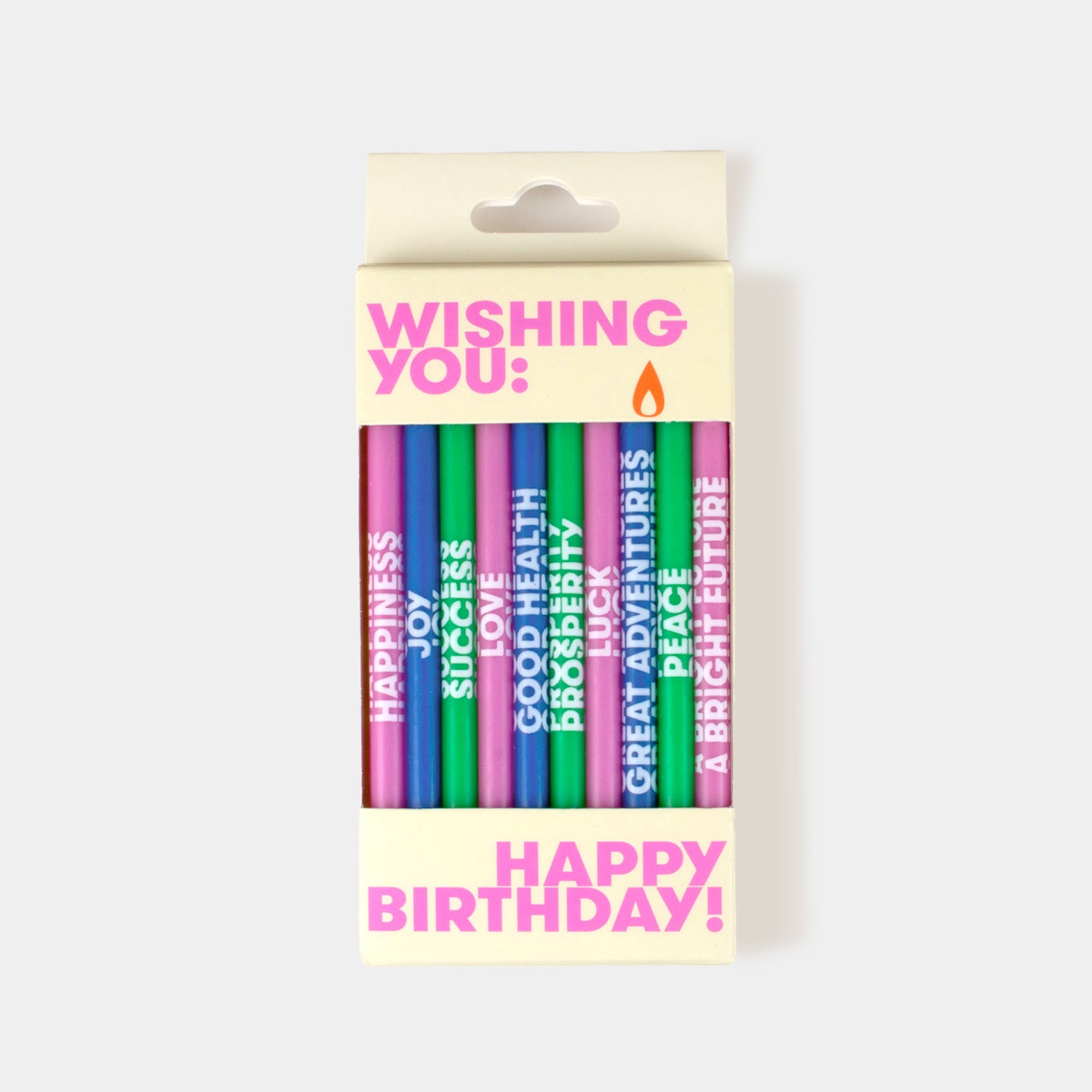 Wishing You: Birthday Candles - Multi-Color