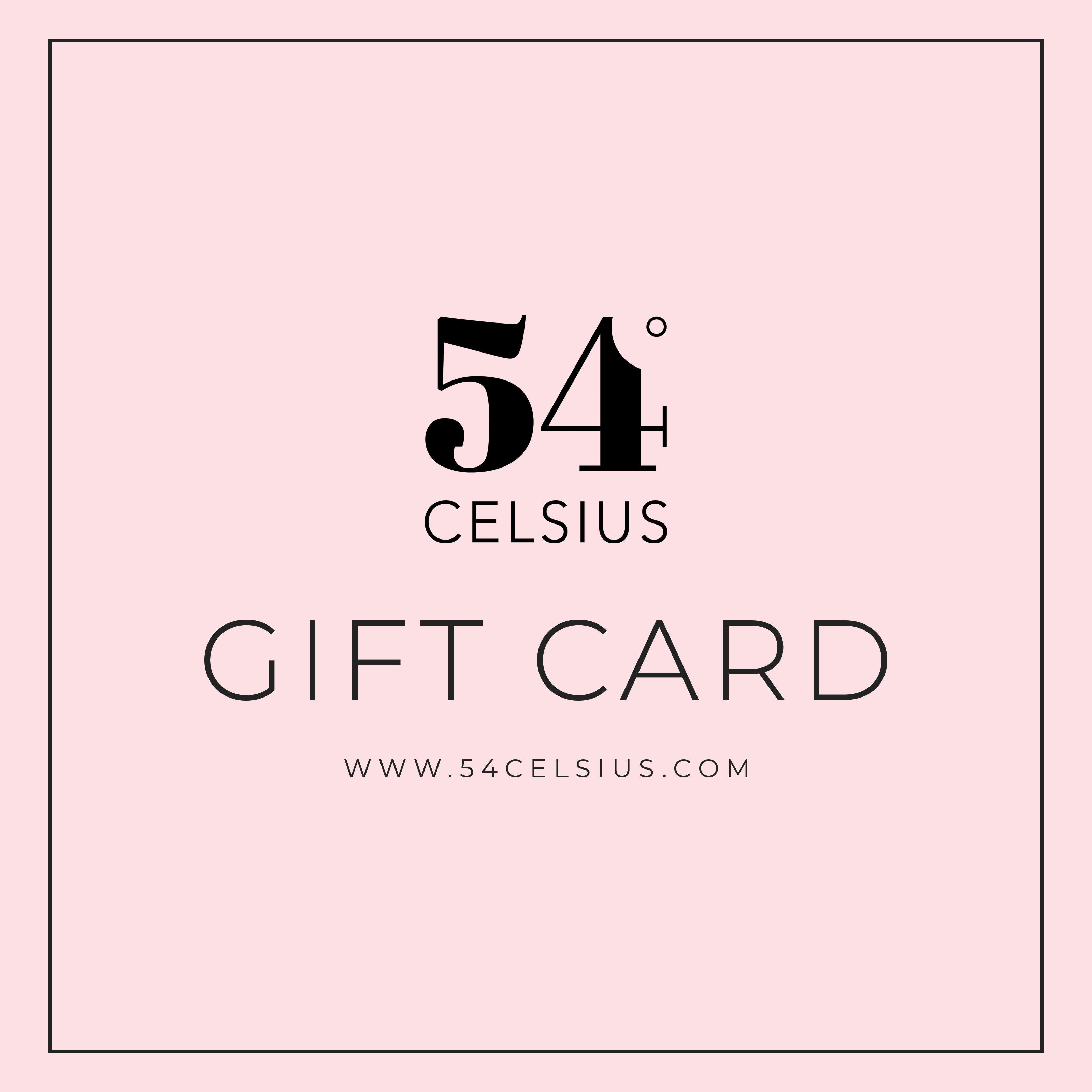 54Celsius Gift Card