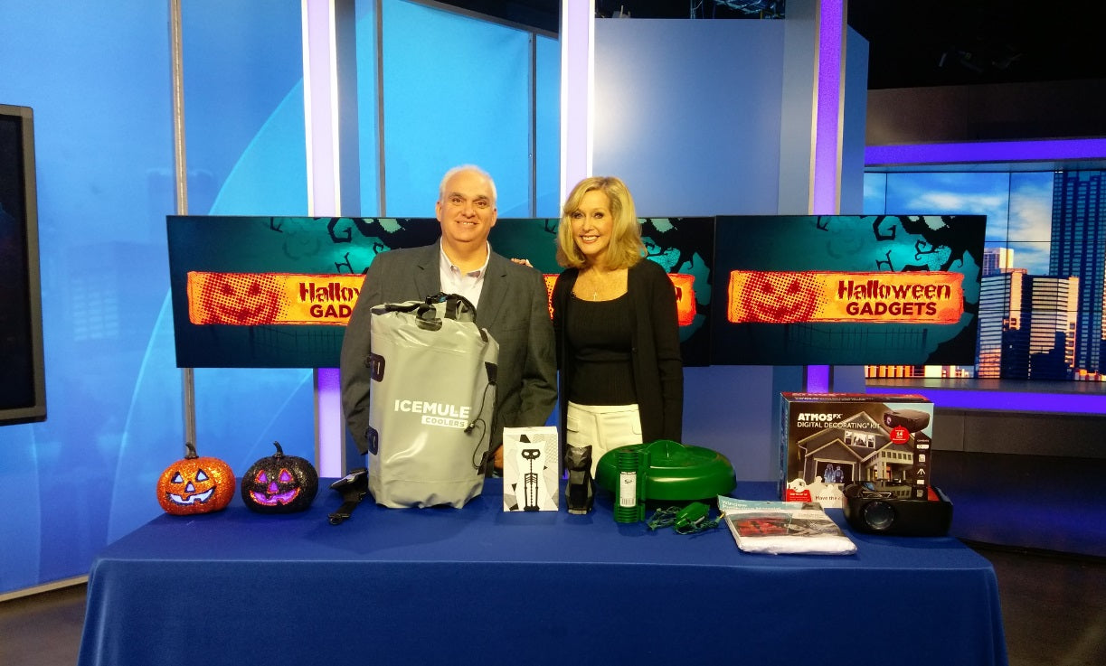 Pyropet Kisa featured on CBS Atlanta's Hot Halloween Gadget Segment