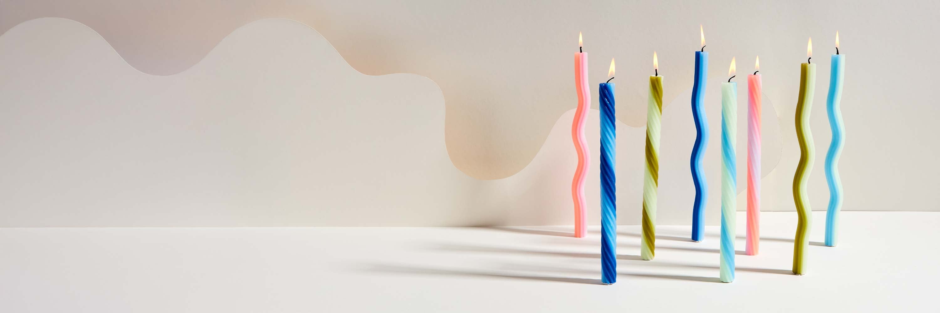 Tapered & Twisted Candles