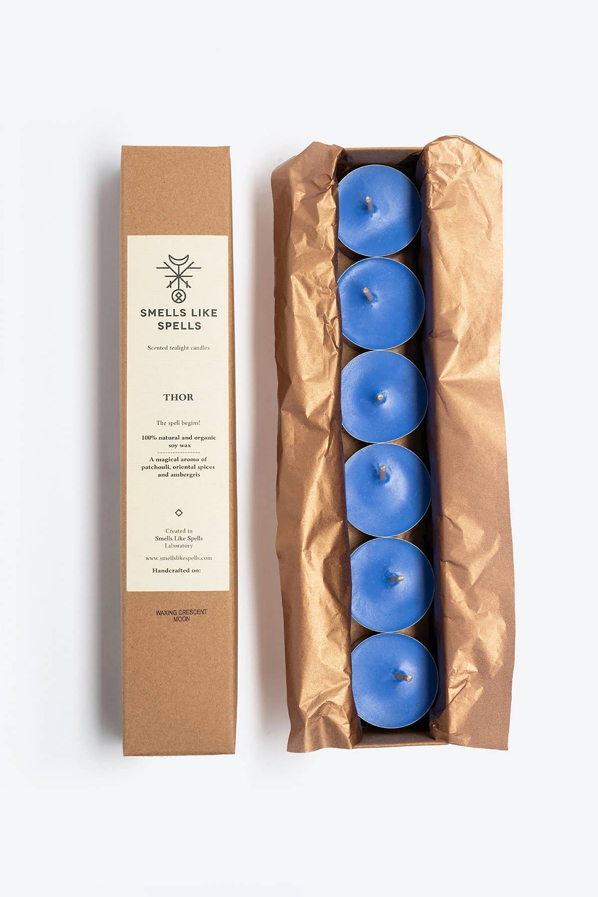 Thor | Scented Tealights based on Norse Magic | Vitality