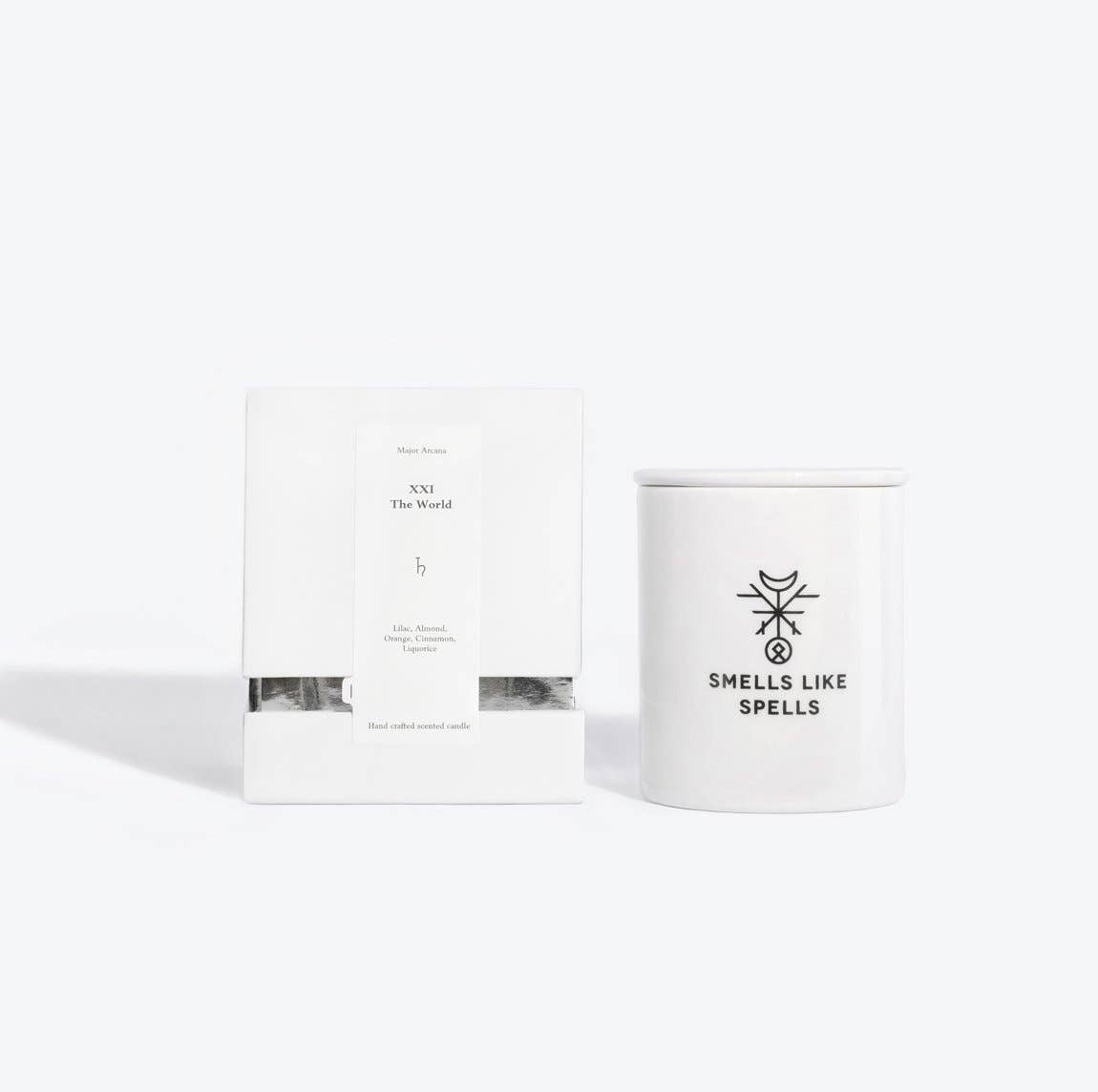 Tarot - The World | Scented Soywax Candle in a Porcelain Jar