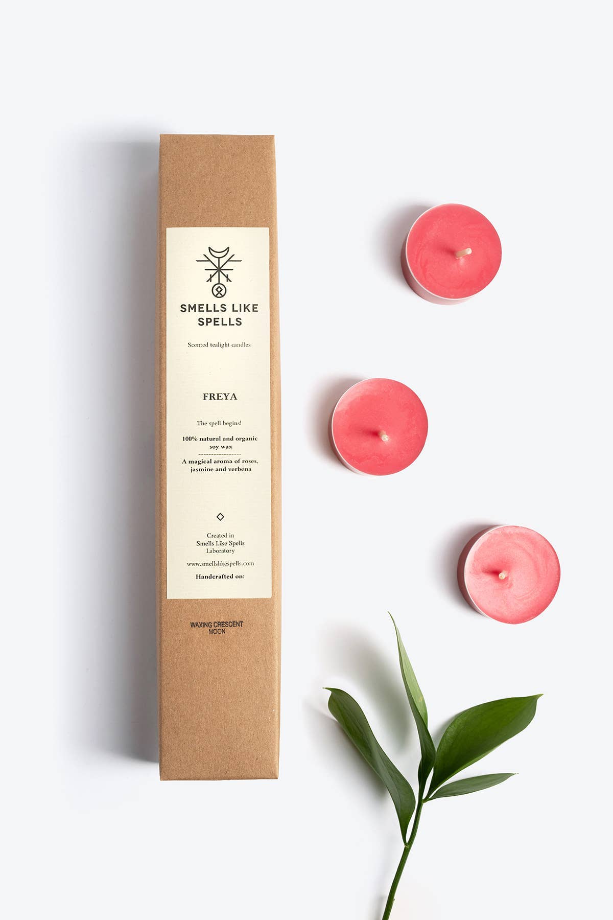 Aromatherapy Tealight Candle · Norse God Freya · Love Spell