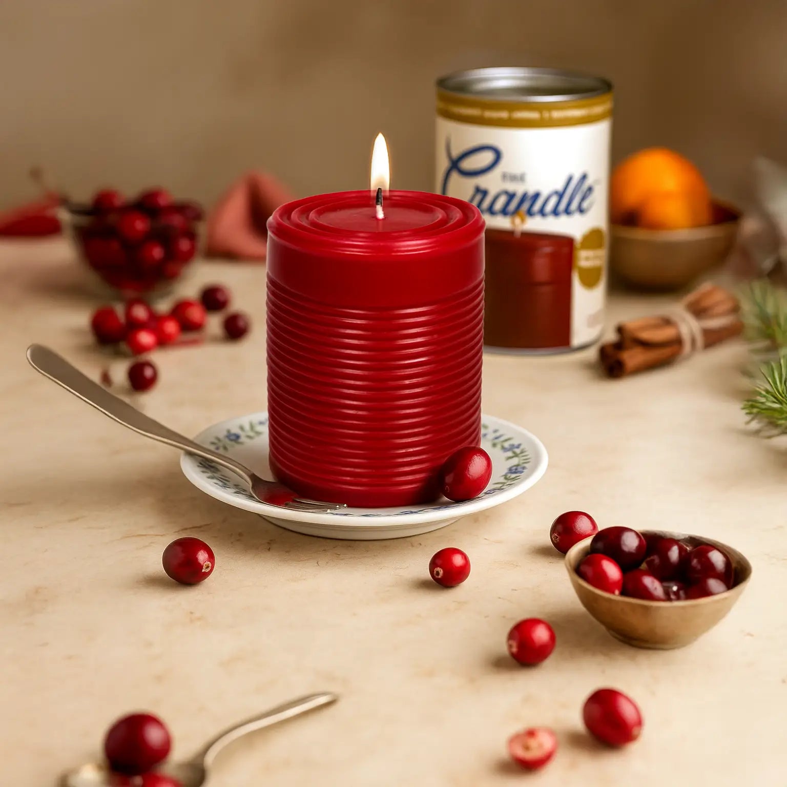 The Crandle™ - Cranberry Sauce Candle