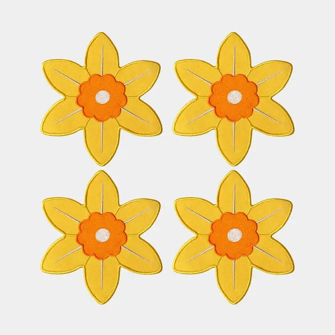 Octaevo Daffodil Coaster (Set of 4)