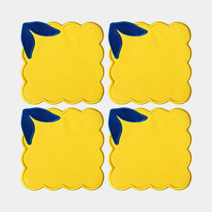 Octaevo Lemon Coaster (Set of 4)
