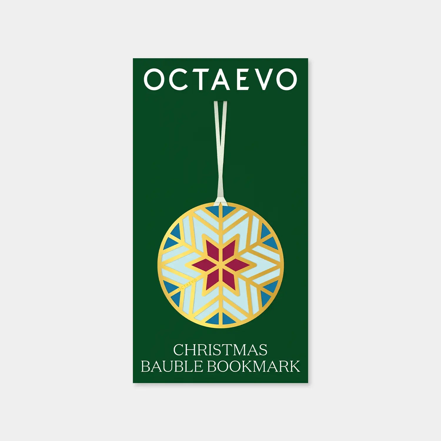 OCTAEVO Bookmark - Christmas Bauble 2