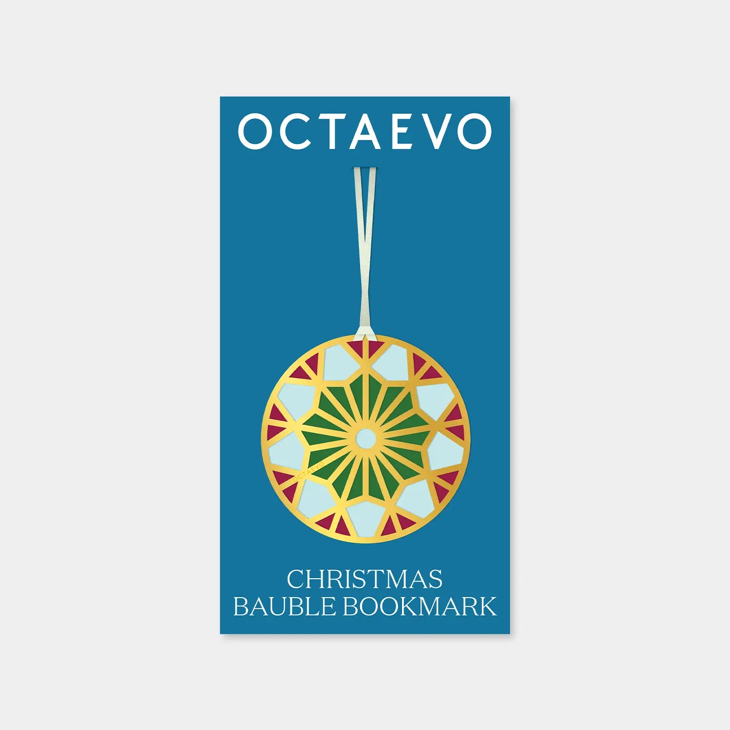 OCTAEVO Bookmark - Christmas Bauble 3