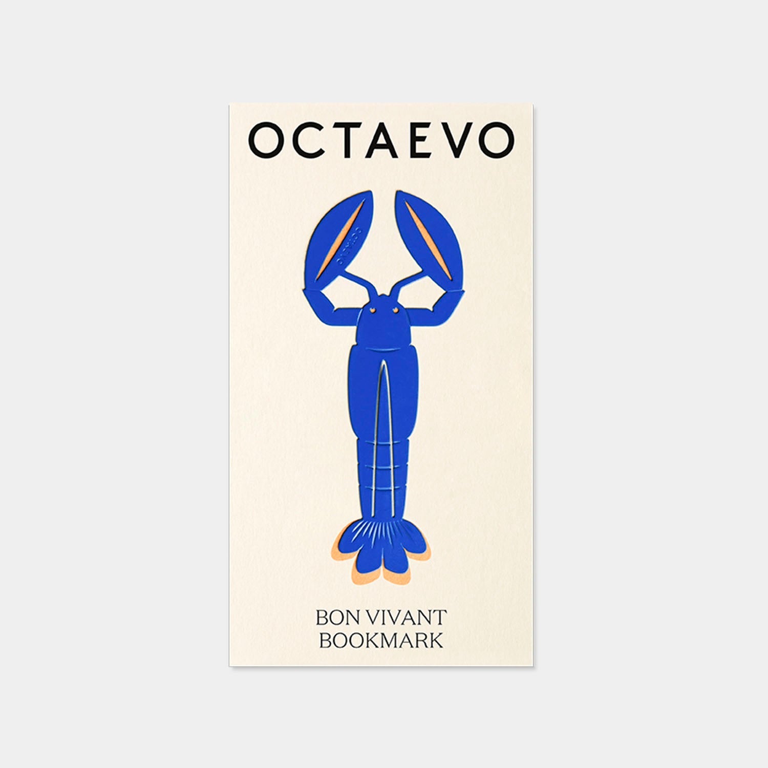 Bookmark Bon Vivant in blue by OCTAEVO