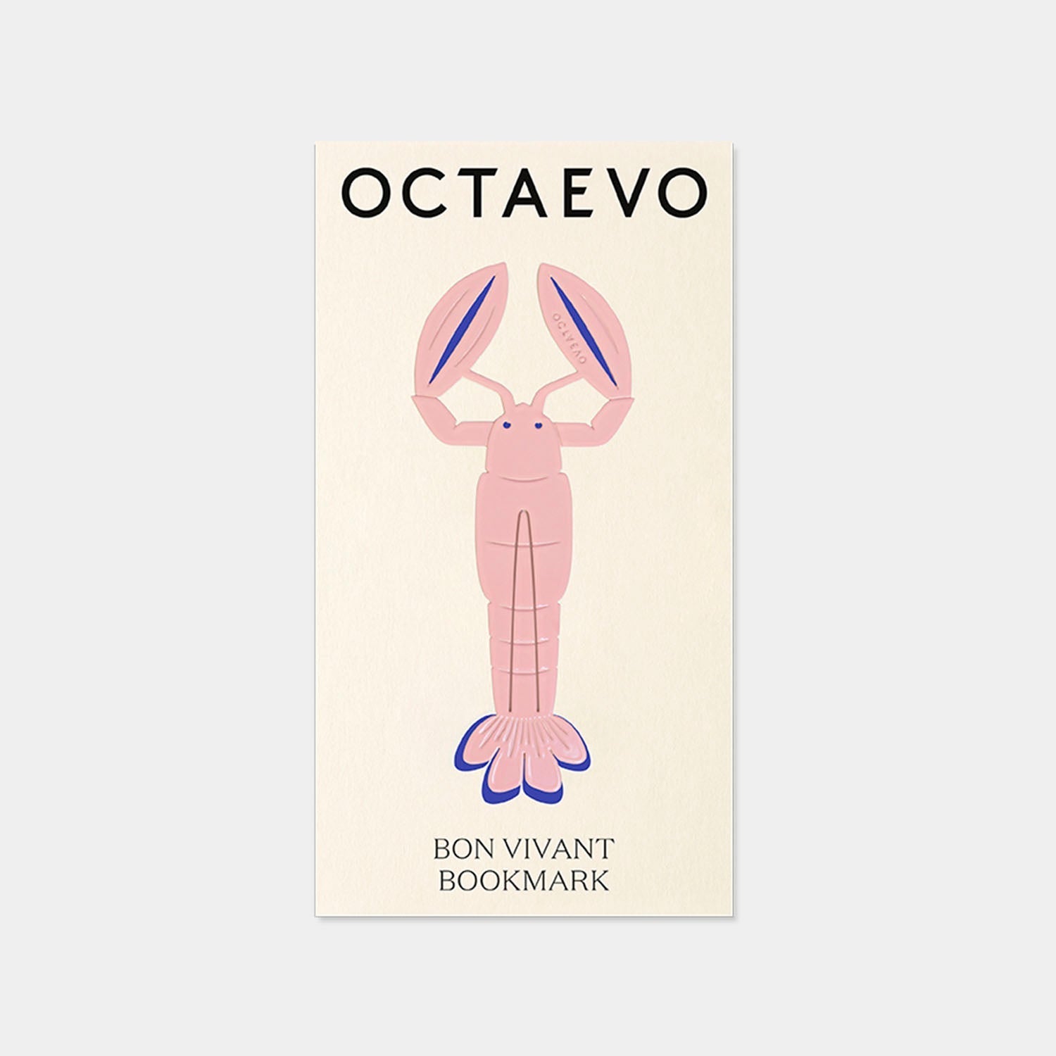 Bookmark Bon Vivant in pink by OCTAEVO