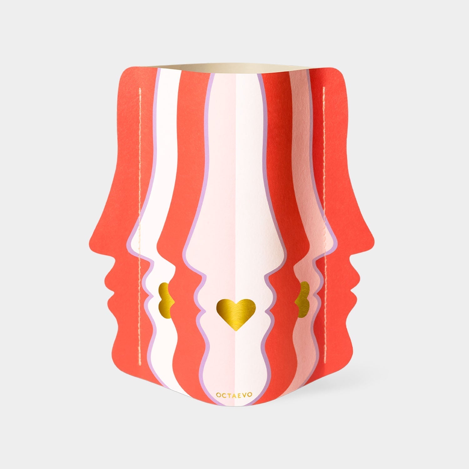 Mini Paper Vase Beso by OCTAEVO