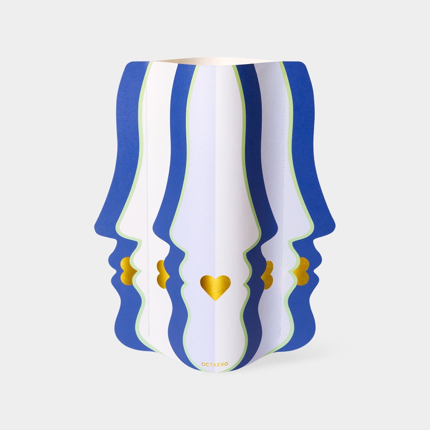 Beso Paper Vase by OCTAEVO