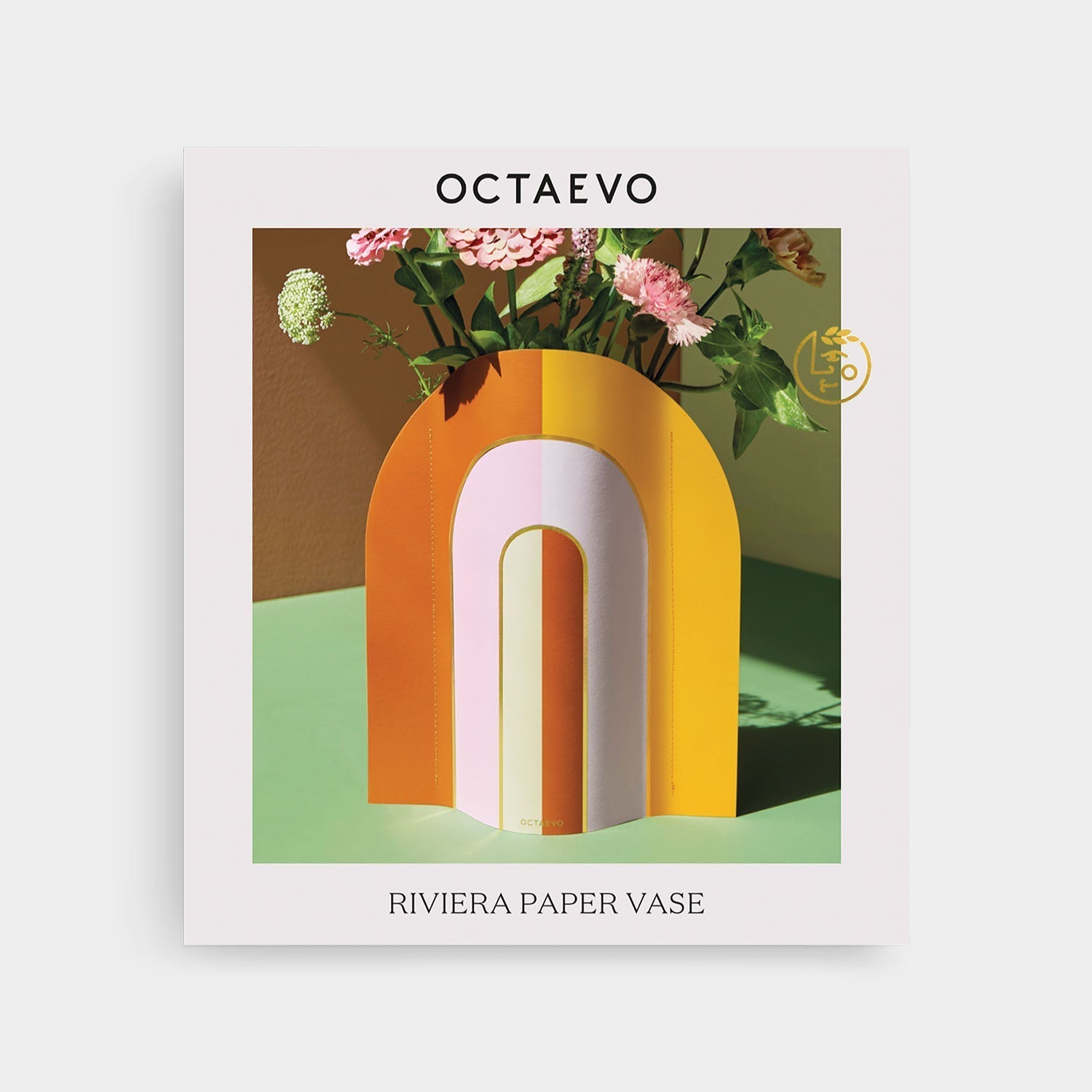 Paper Vase Riviera Arch by OCTAEVO