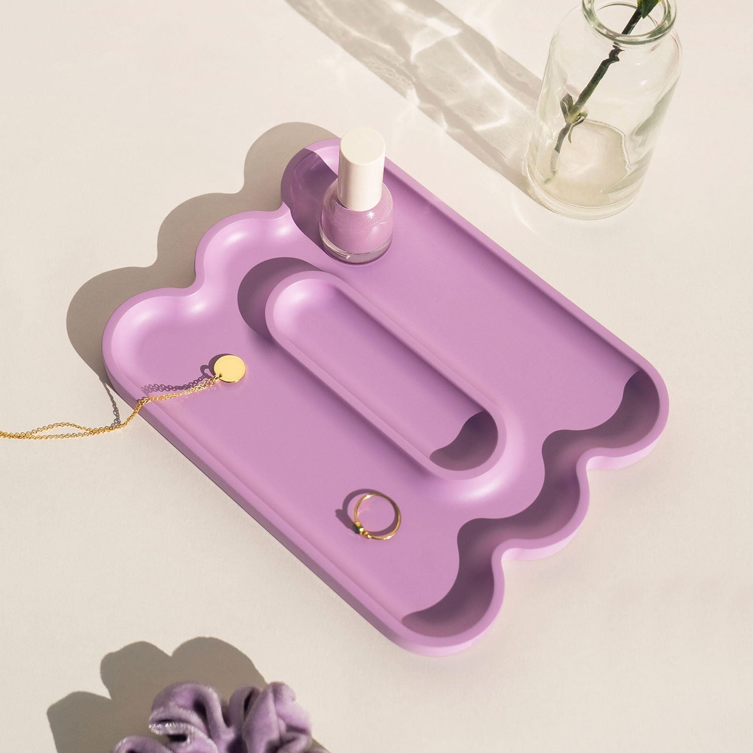 Templo Catchall Wave in purple by OCTAEVO