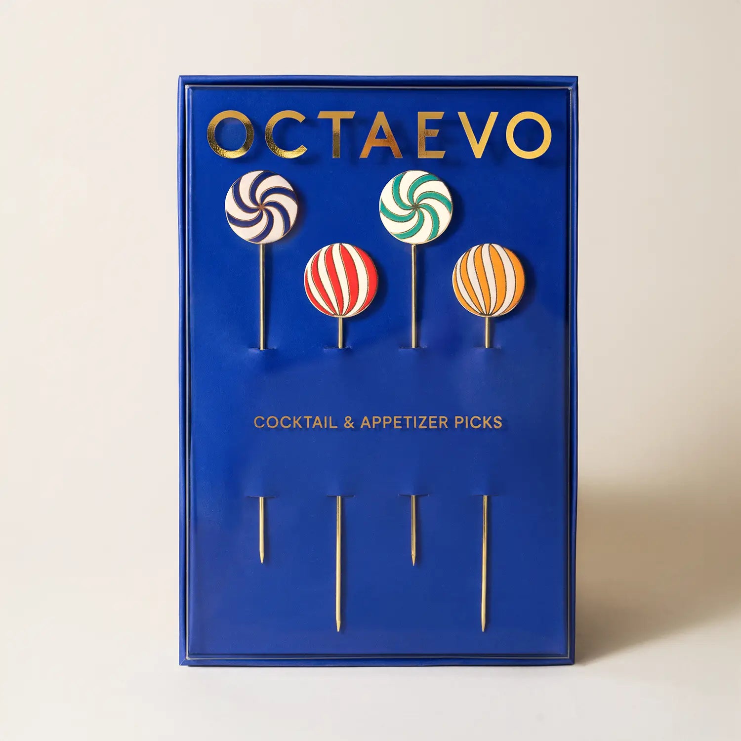 Octaevo Cocktail Picks - Candy Crush (Set of 4)