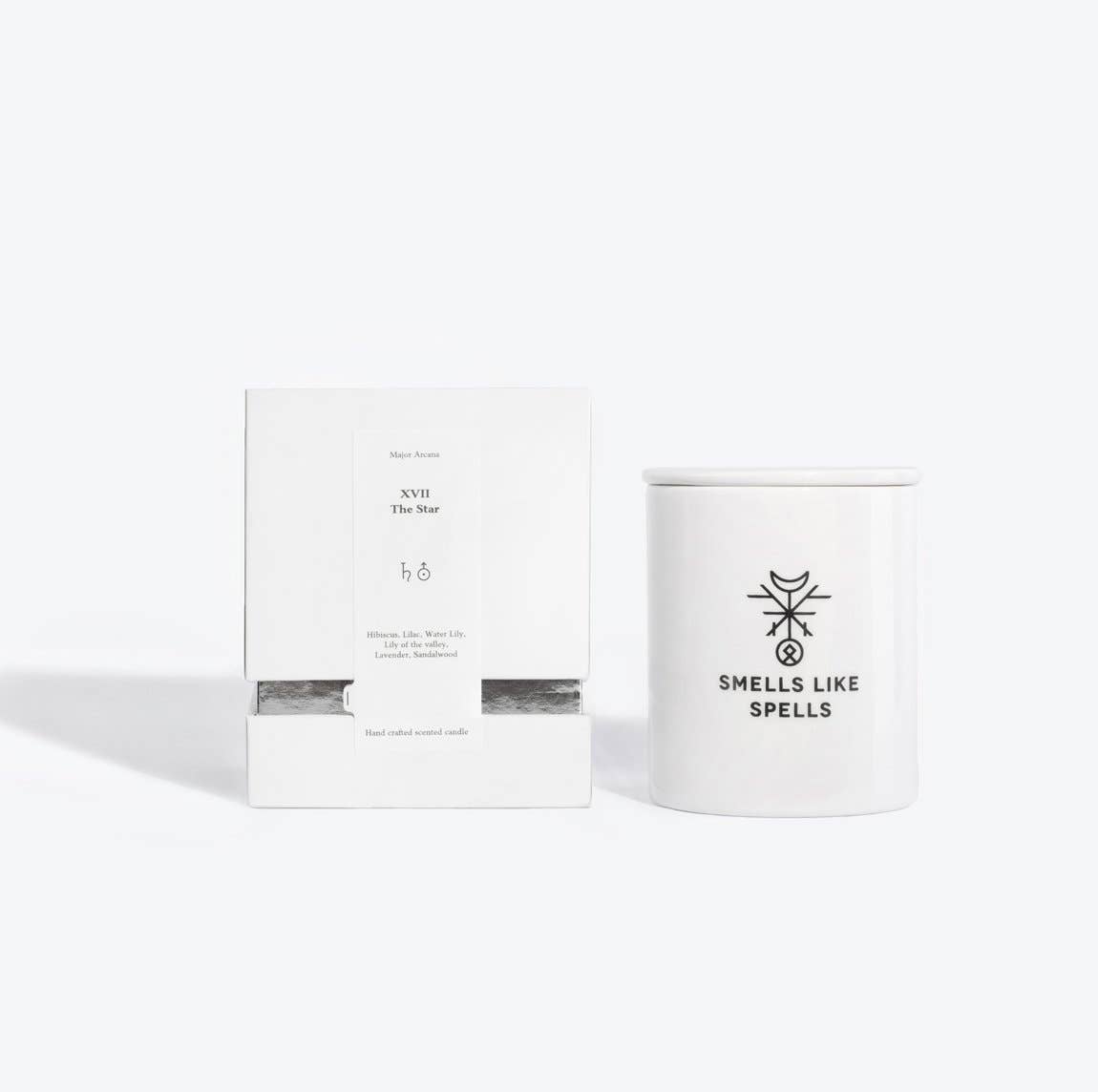Tarot - The Star | Scented Soywax Candle in a Porcelain Jar
