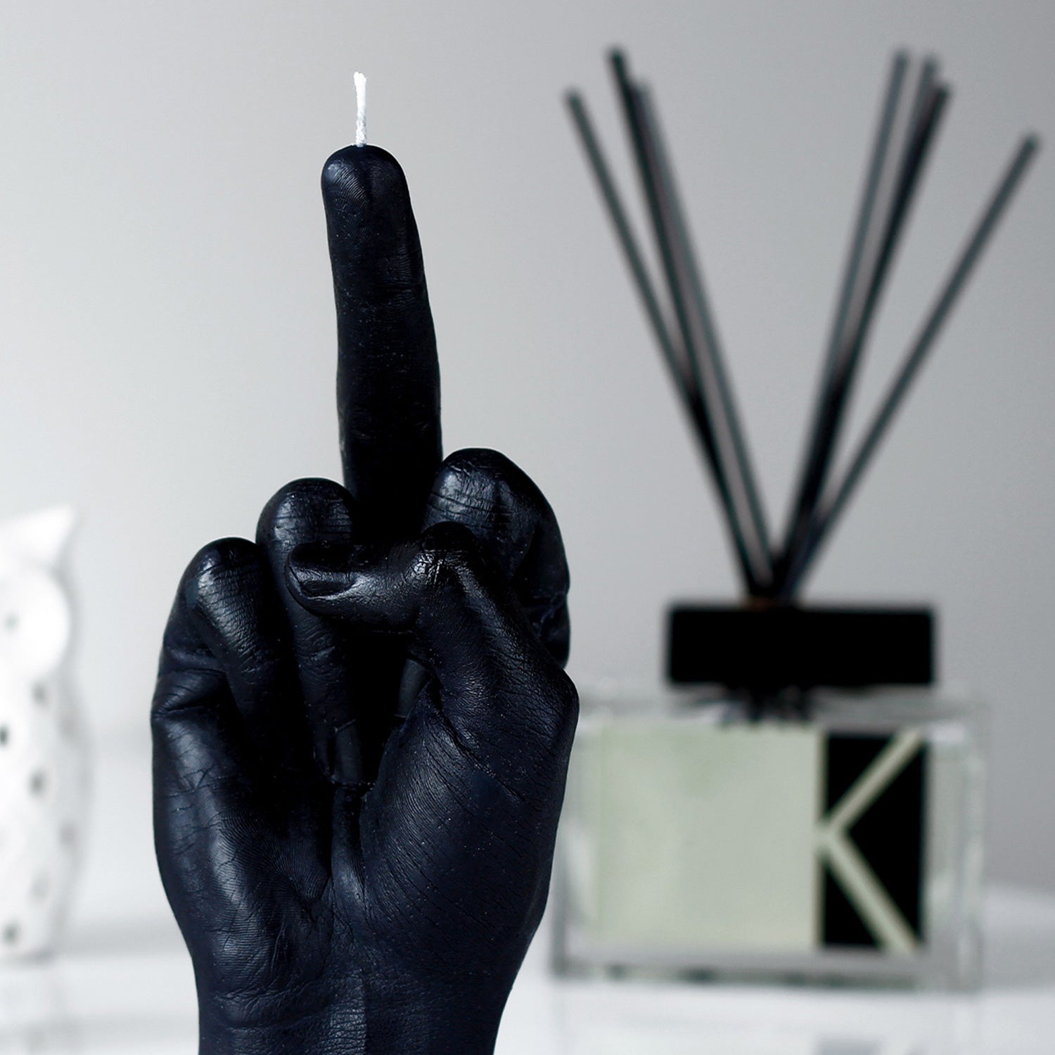 CandleHand "F*ck You" Candle - Black