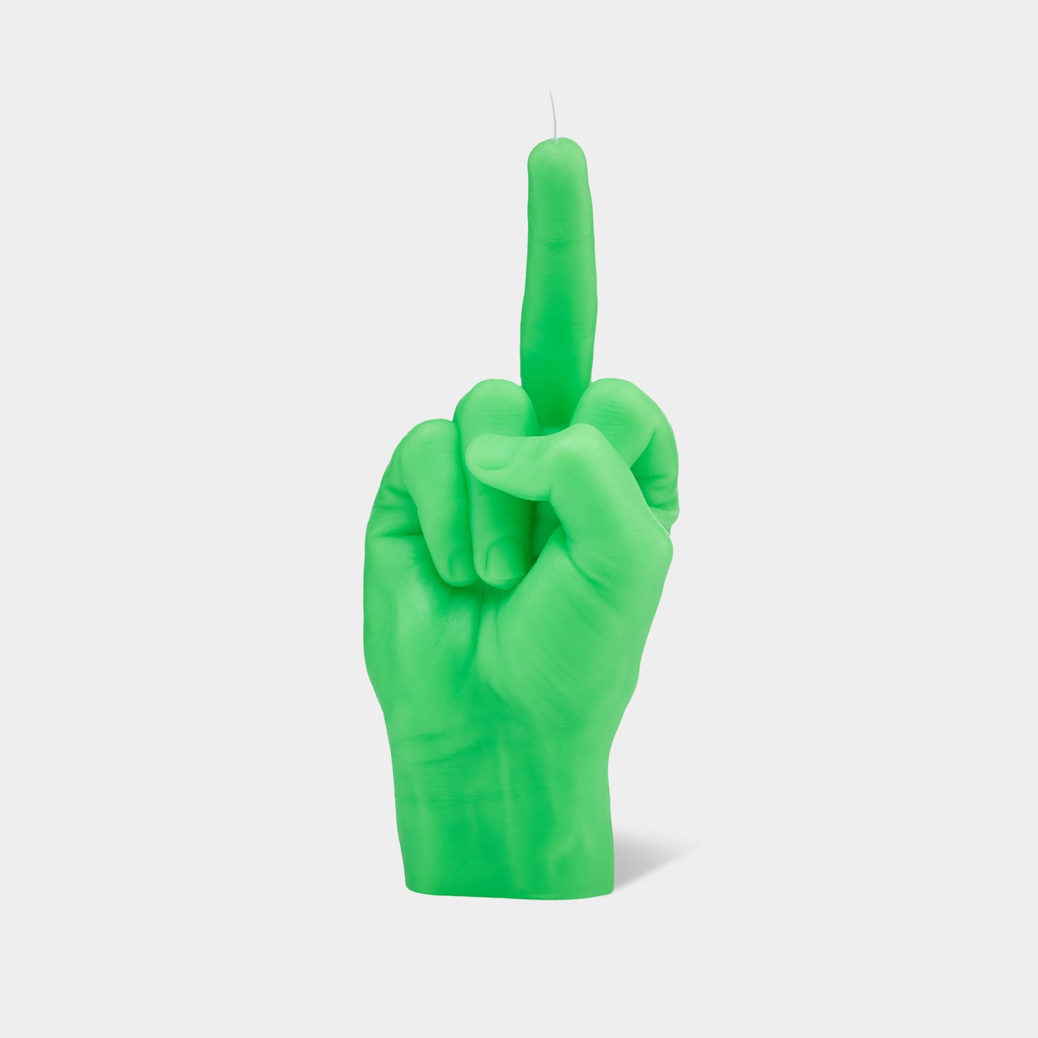 CandleHand "F*ck You" Candle - Neon Green