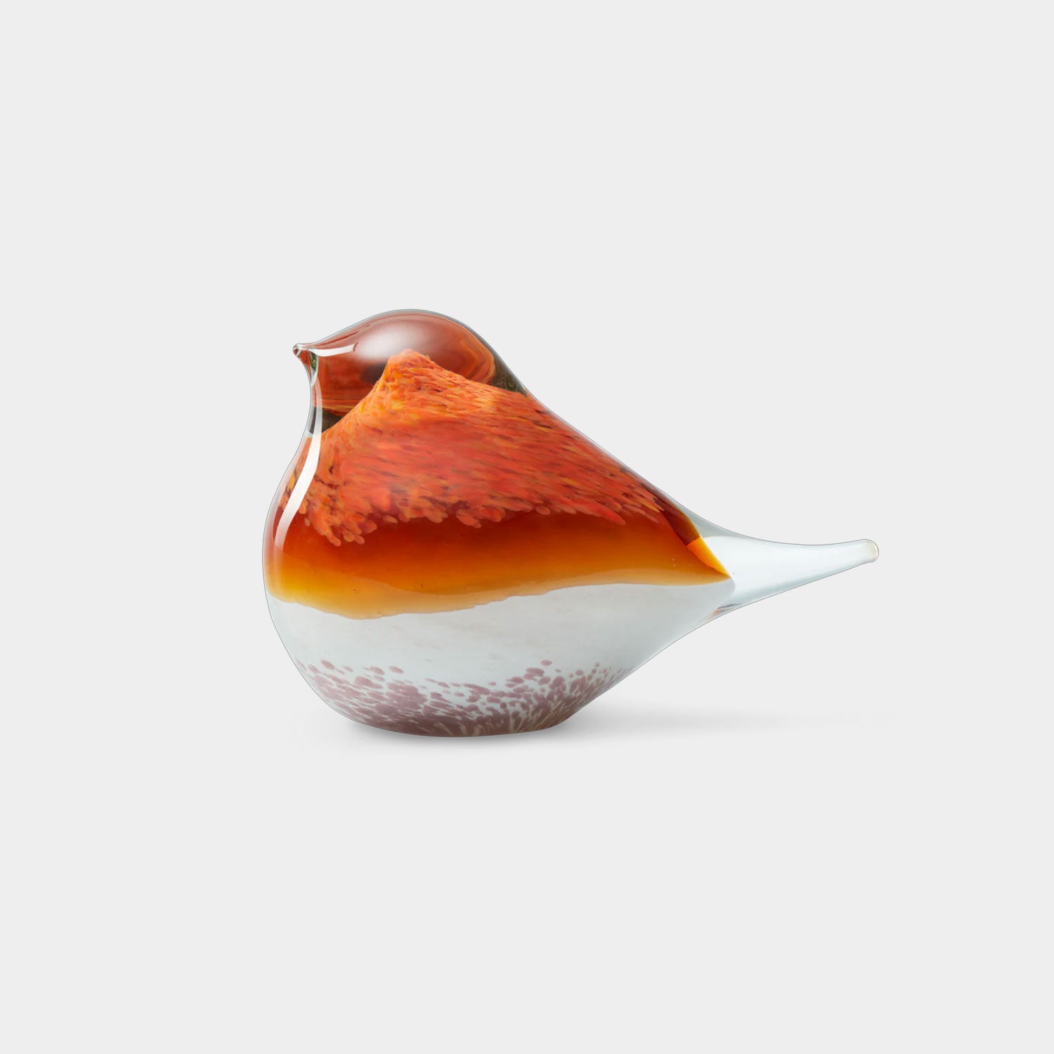 Octaevo Glass Bird Atlas (Orange & Pink)