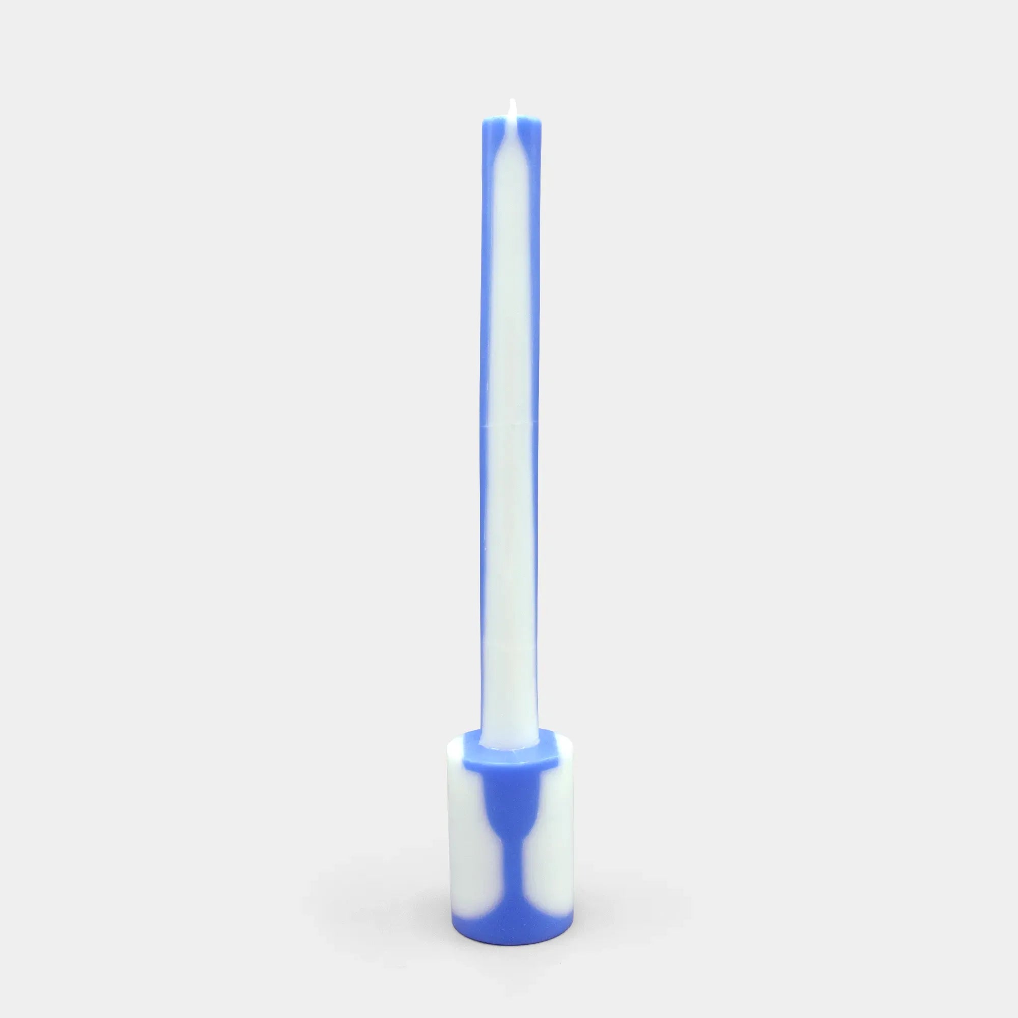 Illusion Candle - Blue & White