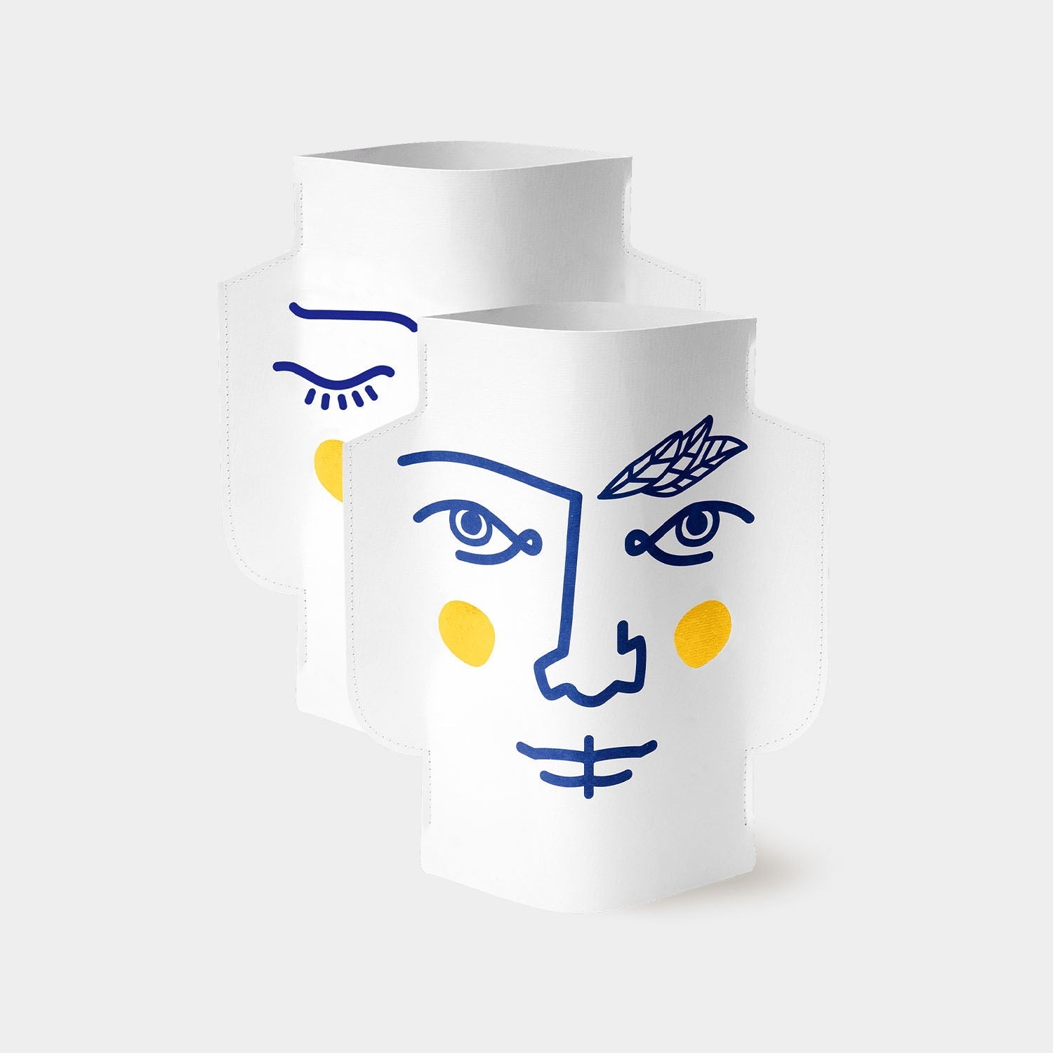 Paper Vase Janus by OCTAEVO