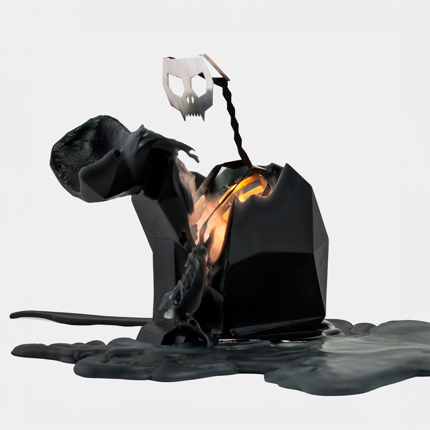 PyroPet Kisa Cat Candle - Black