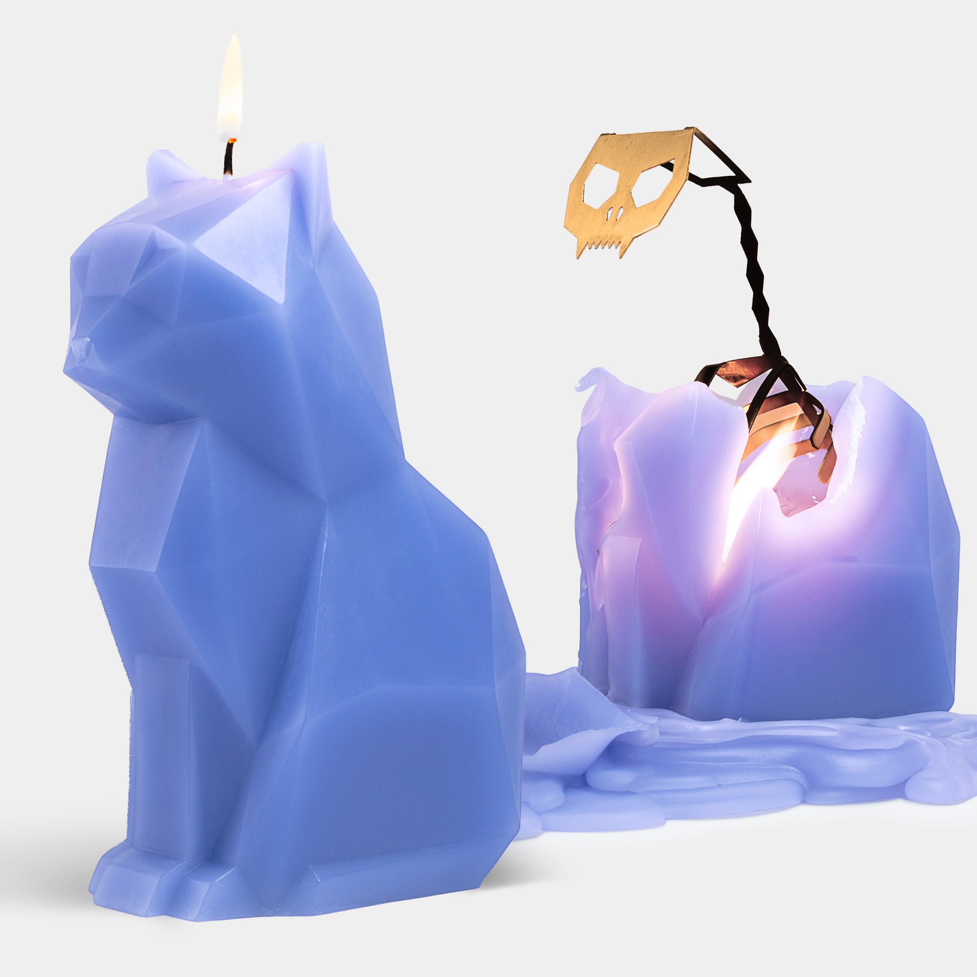 PyroPet Kisa Cat Candle - Lavender