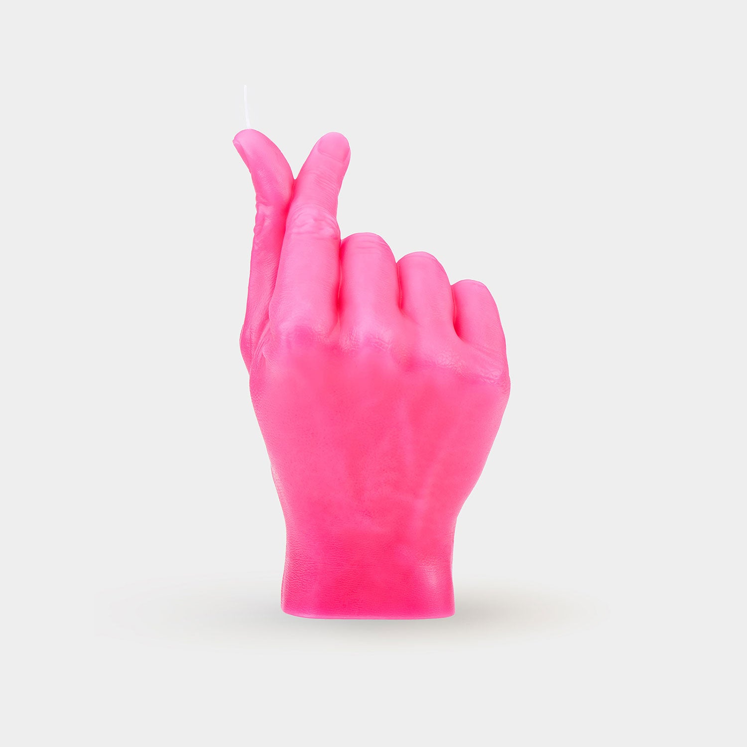 CandleHand "Finger Hearts" Candle - Pink