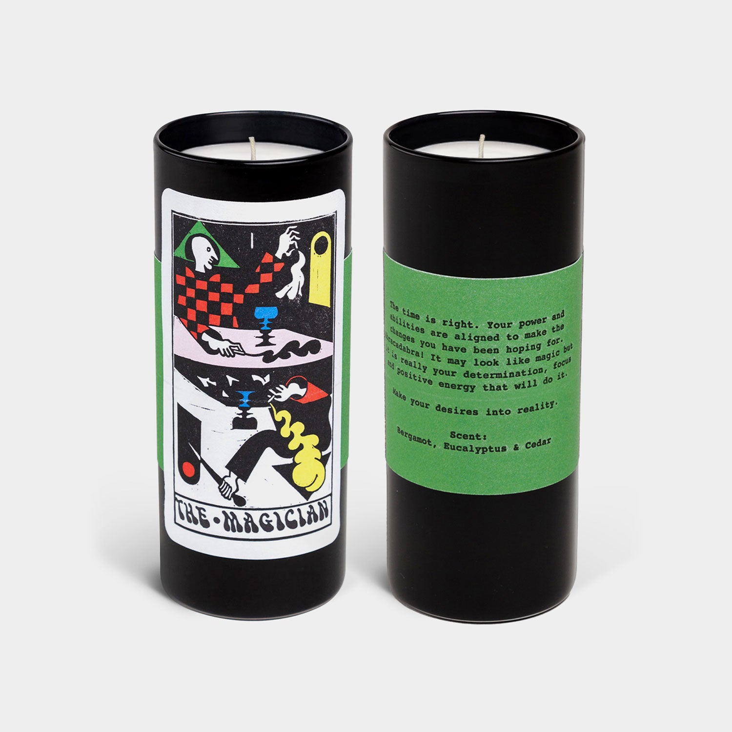 Tarot Candle The Magician + "Witch Sticks" Candle Matches