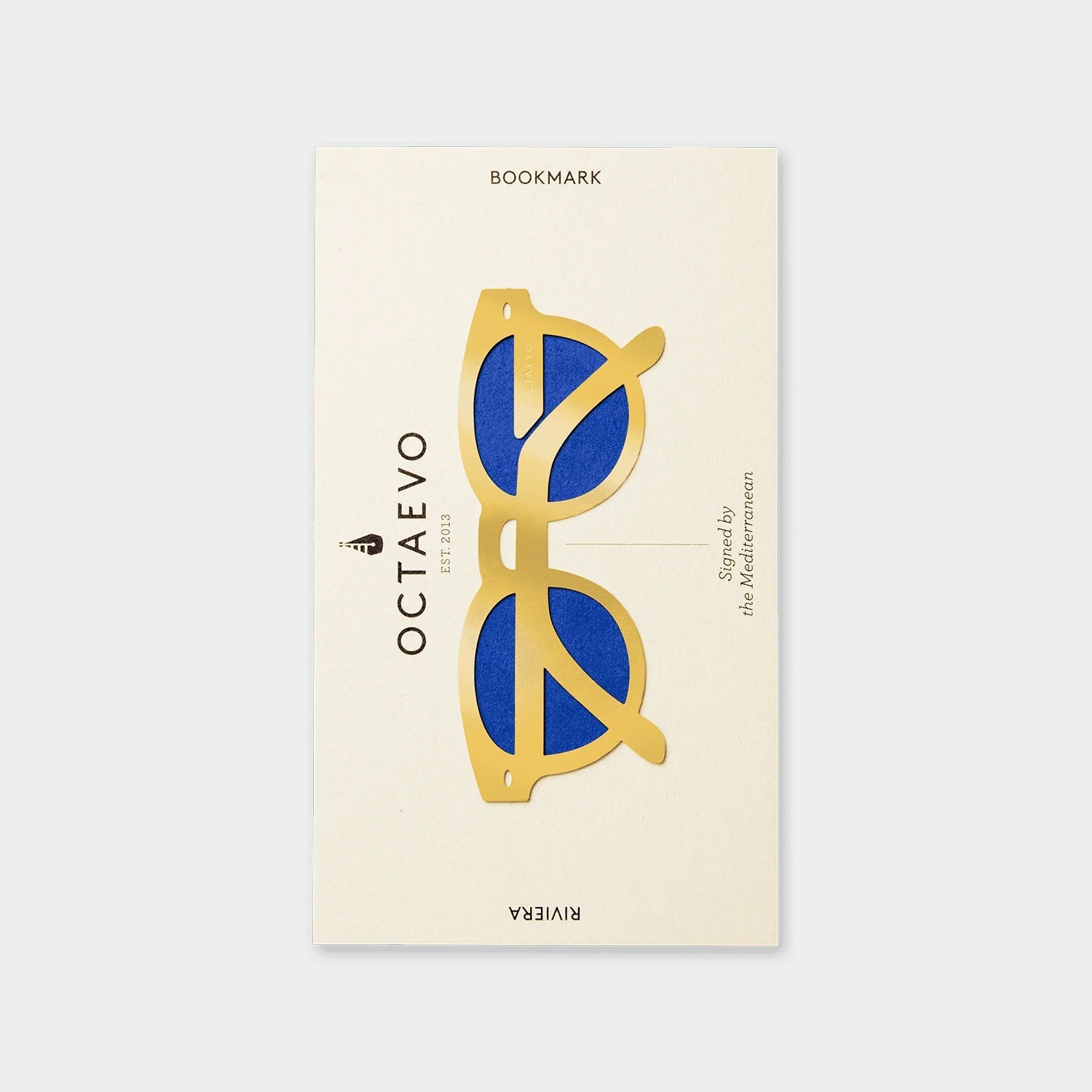 OCTAEVO Bookmark Riviera - Brass