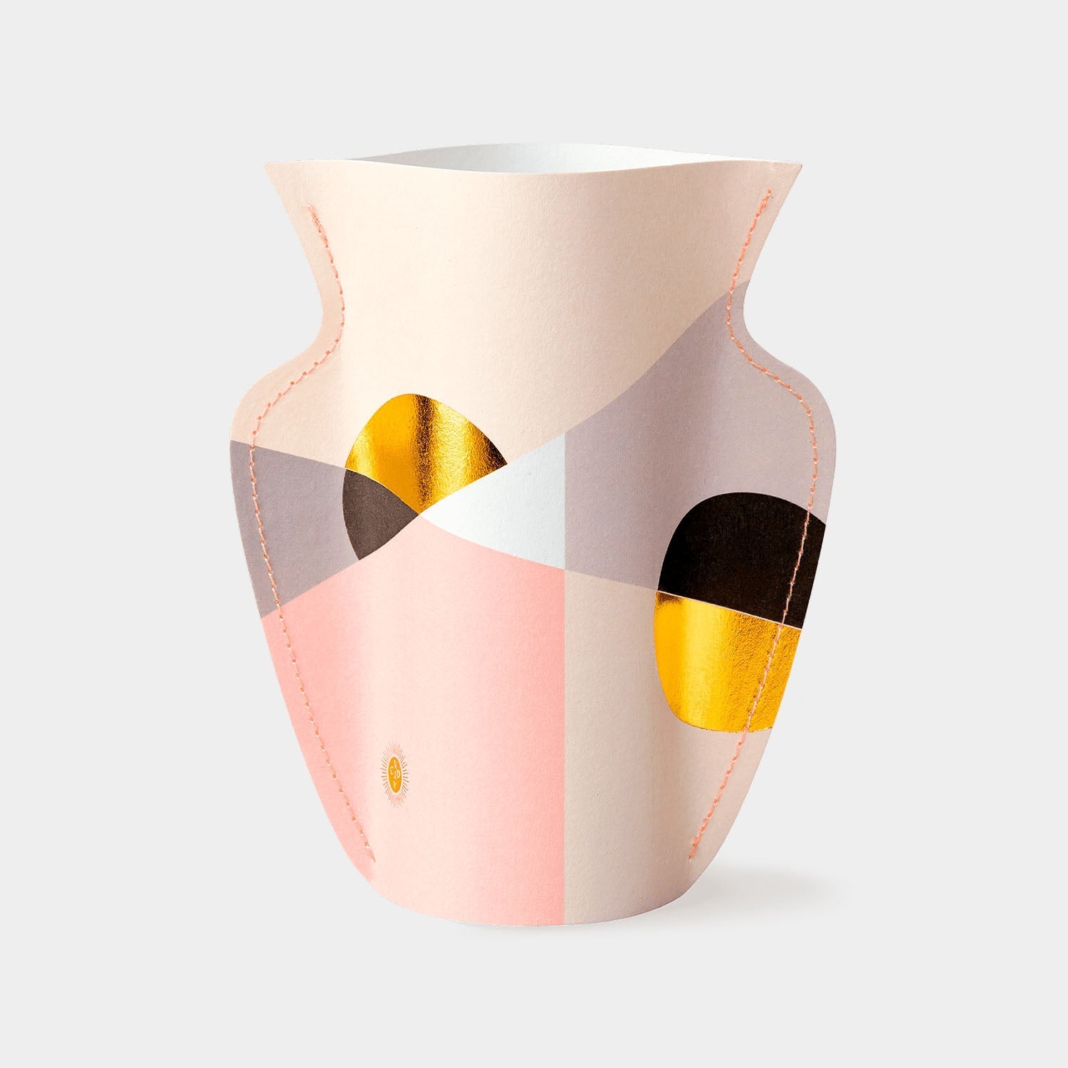 Mini Paper Vase Siena in pink by OCTAEVO