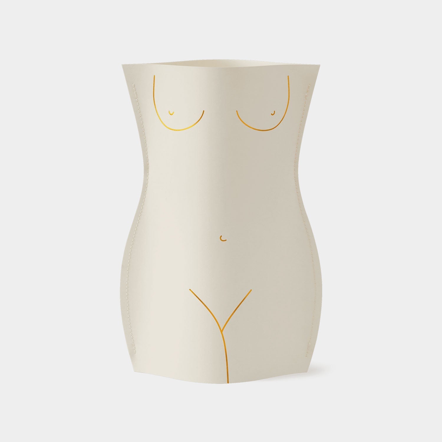 Paper Vase Venus in ivory by OCTAEVO